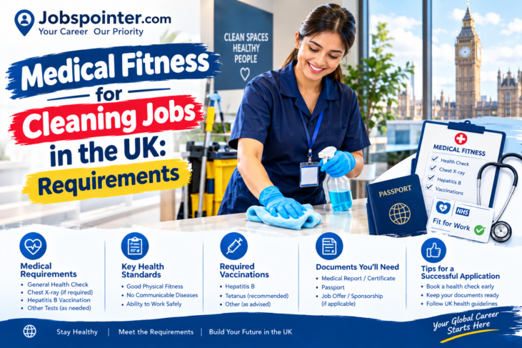 Medical Fitness for Cleaning Jobs in the UK: Requirements