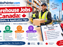 Warehouse Jobs in Canada: Skills, Shifts & Application Tips
